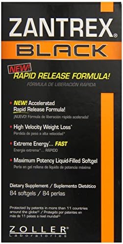 Zoller Laboratories Zantrex Black - 84 softgels