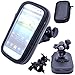 Price comparison product image TechDealsUK Waterproof Bicycle Handle Bar Bike Mount Cycle Case Rotating Cycling Motorcycle GPS Holder For Samsung Galaxy Note N7000 Note 2 N7100, Note 3 N9000 N9002 N9005 Note 4 N910S N910C S4 i9500 i9505 S5 G900F S5 Sport Nexus i9250/Google Nexus 3 Galaxy Grand Lite/Neo i9082 S3 i9300 Sony Ericsson Xperia C C3 D2533 M2 Z1 C6903 C6902 C6903 C6943 C6906 Z2 LG G2 Optimus G Pro E985 G3 D855 D851 D850 VS985 LS990 Nokia XL HTC Desire 816 One M8 One X V S BlackBerry Z3 Asus Zenfone 5