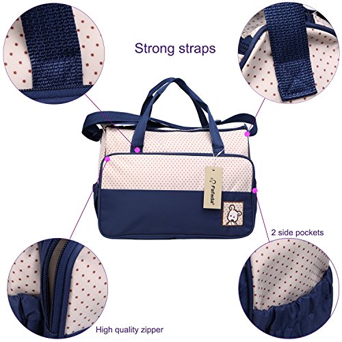 Fafada Windel Wickeltasche Schwangerschaft Multifunktionale Mama Handtasche Pflegetasche Set - 9