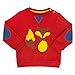 Kite Baby Boys Foxy Long Sleeve Sweatshirt, Red, 18-24 Months