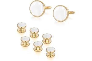 Wynameleri Cadeau de meilleur homme pour boîte de mariage pour boutons de manchette pour homme, cadeau formel en cuivre pour homme, frère, adulte, boutons de manchette élégants pour homme