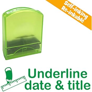 Self Assessed & Peer Smiley Face Designs. 2 X Inking Teacher Stamps Reinkable 22mm 93667 - View #11