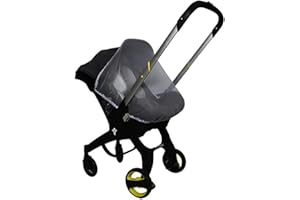 CYSOCOOL Parasol para cochecito de coche para Doona, toldo de protección solar a presión para Doona, mosquitera para silla de auto, ayuda para dormir y protección de la piel