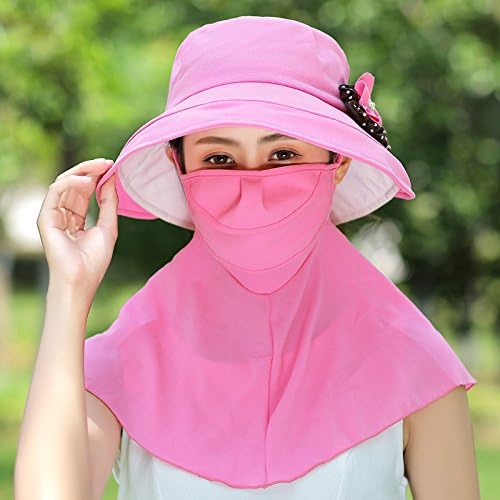 SJMMMZ Sunscreen, sunscreen and sunshade in summer,Pink