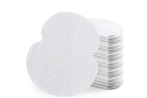 AOOTUERL 50 Pièces Lingette Patch anti transpiration,Protege Aisselles Transpiration Coussinet Anti Transpirant à Lutte Contre, Invisibles Sous les Aisselles Patch Anti Transpiration pour Homme et Femm