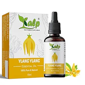 Kalp Ylang ylang oil-100% Pure, Natural & Undiluted for skin, hair & Face-15ml