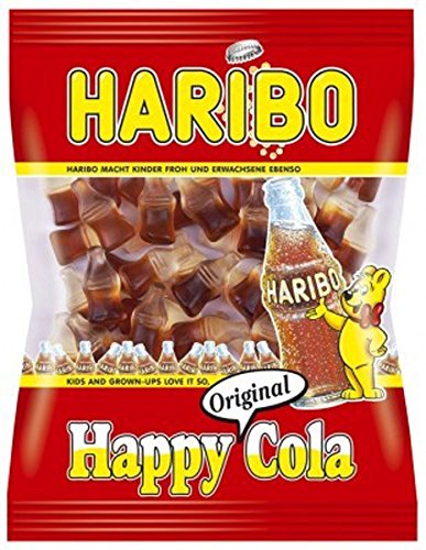 Haribo Happy Cola Colaflaschen Fruchtgummi 200 gr. Haribo Happy Cola Colaflaschen Fruchtgummi 200 gr.
