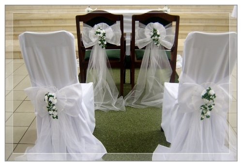 Stuhlhusse Husse mit Kellerfalte in ecru /zart-creme von Esprito - 5