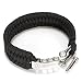 Produktbild HCFKJ Schwarz Outdoor Survival Armband Camping Stahl Schäkel Schnalle