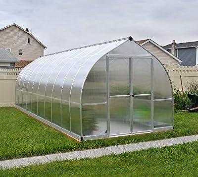 Palram Bella Serre de Jardin- Polycarbonate Résistant aux UV, aux Charges de Neige, et aux Vents Violents