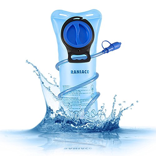 Tragbare 2 Liter Trinkblase,Wasserblase, RANIACO Sport Wasser Blasen für den Außenbereich - 4