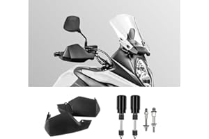 TaTonCycle Protège-Mains de Moto Protection de Brosse à Main Bouclier de Guidon pour S-uz-uki V Strom 650 V-strom650 DL650 2004-2023 Couvercle de Pare-Brise Protecteur de Levier d'embrayage de Frein