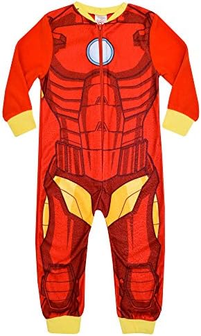 Boys Ironman Character MicroFleece Onesie