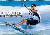  Mit Drachen am Meer: Kitesurfen (Wandkalender 2015 DIN A3 quer): Auf den Wellen fliegen (Monatskalender, 14 Seiten)