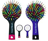 Durch die Kügelchen am Ende der S-Borsten wird zusätzlich die Kopfhaut angenehm massiert