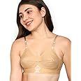 BLOSSOM Women's Single Layered Full Coverage Non Wired Non Padded 100% Cotton, Conical Cup, Back Closure, Everyday Bra_Priyasajini Bra