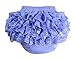 BuyHere Baby Girl's Cotton Lace Ruffle Underpants,Purple,Small Size