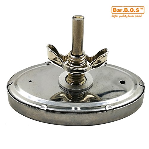 Bar.b.q.s 01T01 New BBQ Smoker Grill Temperaturanzeige Temp Barbecue Camp Camping Koch Indoor-Outdoor-Oval-Form Fleischthermometer - 3