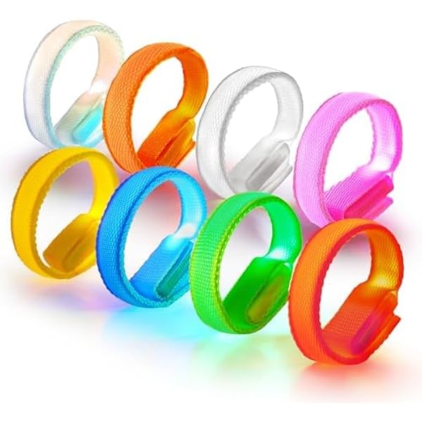 TNSLAND 12 Stuks Gastgeschenken Kinderen LED Bril Neon Party Gadgets Wonderzakje Kinderen Party Glazen Cadeautjes Give Aways Lichtgevende Bril
