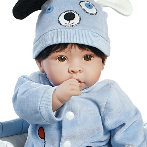 Paradise Galleries Reborn Doll Lifelike Realistic Soft Vinyl Weighted 43cm Baby Boy Gift 