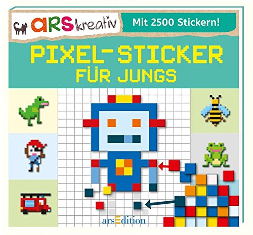 Preisvergleich Produktbild Pixel-Sticker für Jungs
