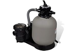 vidaXL Piaskowa pompa filtrująca, 600 W, 17000 L/h