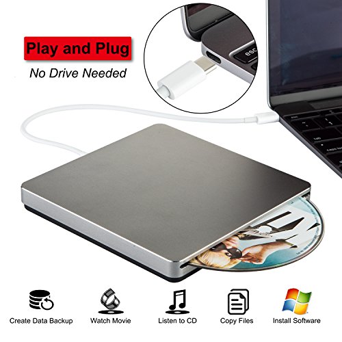 externe dvd   cd - laufwerk usb-c superdrive usb - dvd -   cd - brenner fahren  dvd   cd - rw - laufwerk f  r macbook pro   air   laptop   desktop f  