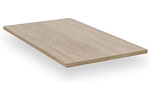 blumfeldt Bearsdon Plateau de Table en Bois - Durable, 160 x 90 cm, résistant aux Rayures & à la Chaleur, idéal pour Table à Manger - Finition pin Moderne, Style Industriel & Minimaliste