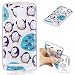 Produktbild ZE500KL Hülle, ZenFone 2 Laser ZE500KL Hülle, Anlike Asus ZenFone 2 Laser ZE500KL (5.0 zoll) Handy Hülle Schutzhülle Handytasche Cover Case Weiche TPU Silikon Schlank Flexibel Handy Tasche - Pinguine kleine Fische