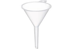 Neolab Electric 1652 40 mm Diameter Polypropylene Funnel, Handle Diameter 5 mm