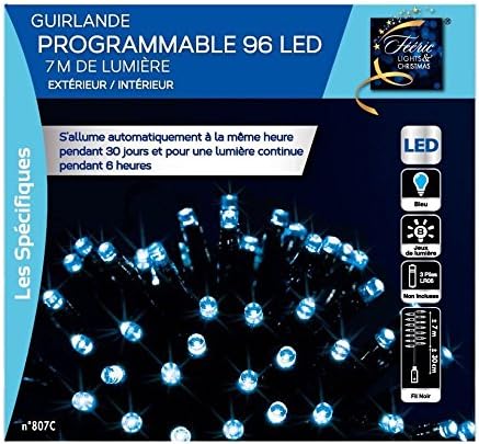 Jardideco – Programmable Blue 96 LED Fairy Lights