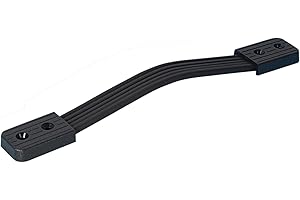 ADAM HALL MANIGLIA CON ANIMA IN ACCIAIO RIVESTITA IN GOMMA CON FERMI IN PLASTICA 300mm