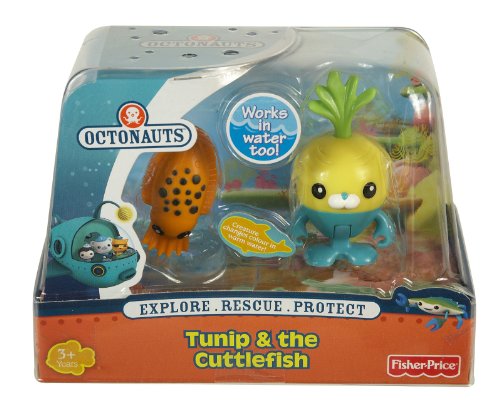 Octonauts Figure And Creature Pack Tunip And The Cuttlefish