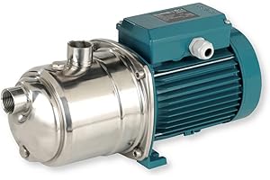 Calpeda MXAM204 Wasserpumpe, 0,55 kW, Edelstahl, bis zu 4,5 m³/h, einphasig, 220 V
