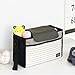 Produktbild lnlyin tragbar Baby Cart Kinderwagen Tasche Organizer Korb Leinwand Kinderwagen Cup Tasche, schwarz