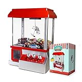 Der mikamax Candy Grabber Greifmaschine ist eine lustige Diäthilfe oder ein originelles Geschenk! Mit dieser Spielautomat holst du dir deine eigene Freizeitpark, Jahrmarkt, Kirmes oder Fairground nach Hause und ein Arkade Liebling! Du musst nicht nur geschickt sein, sondern auch noch schnell, denn das Süßigkeiten-Angeln geht auf