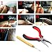Accessotech Hair Extension Pliers & Pulling Hook Tool for Silicone Micro Rings Beads Loop