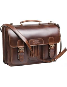 Mika Lederwaren Aktentasche Leder 42 cm