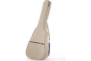 JLSUN Gitarrentasche für 7/8 und 4/4 - mit Band JL1135-Beige
