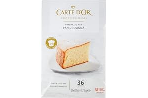 CARTE D'OR preparato per Pan di Spagna - 3 x 400g