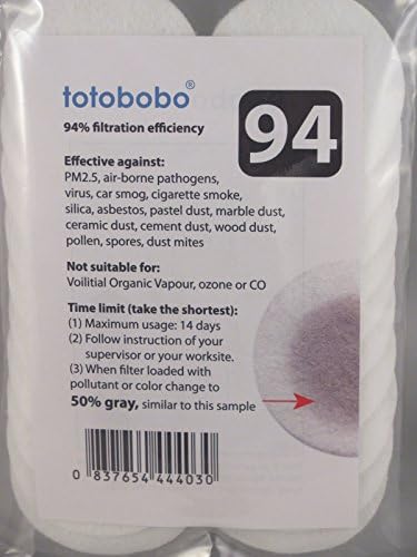 Totobobo Anti Pollution 94% Filter (10 pairs)