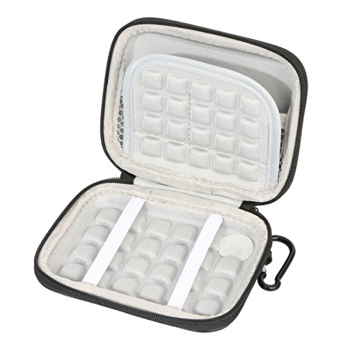 Marktore(TM) Stoßsichere schwarze Schutzhülle/Tasche / Festplattentasche für 2.5″ inch Toshiba Canvio Basics/Seagateup Plus External/Transcend/Samsung M3/ WD My Passport Ultra Elements Hard Drive HDD tragbare, externe Festplatte 750GB 1TB 2T - 2