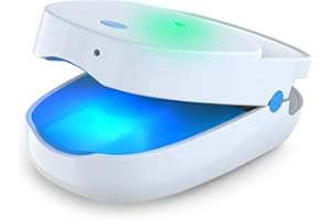 iKeener Nail Fungus Treatment Device,FDA Cleared Portable Laser Therapy Nail Cleaning&Maintenance Equipment,Rechargeable Finger&Toe Care Supplies,Home Use,Painless,Cure Fungus Onychomycosis (White)