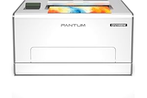 PANTUM CP2100DW Wireless Colour Laser Printer, 20ppm A4 Color Printer with Auto Duplex, USB/Ethernet/WiFi, Compact Lightweight Design for Home & Office