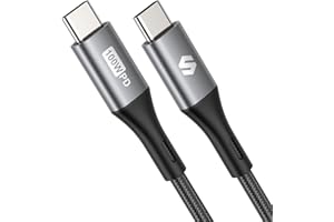 Silkland USB C to USB C Cable 3M 100W [5A/20V], C Charger Cable Fast Charge, C to C Charger Cable Fast Charge for iPhone 15/Plus/Pro/Pro Max, Samsung S23 Ultra, iPad Pro 2022, MacBook Pro 2023, Pixel