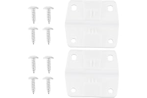 YINETTECH 2pcs Plastic Cooler Hinges Ice Chest Hinges Cooler 5256-1851 5283-1141 6262-1141 Compatible with Coleman Coolers(with 8 Mounting Screws)