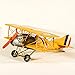 Produktbild Metall Collectible gelb Flugzeug Modell – Retro Stiftanspitzer, Modell – Flugzeug, Decor – Spielzeug Krieg Flugzeug – Pilot Geschenk – Industrie Aviation Decor – Retro Aircraft Figur – Retro Flugzeug Figur – Flugzeug Decor