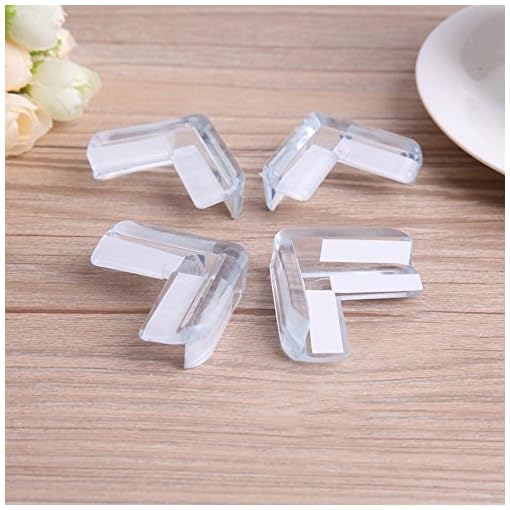 Zibuyu 4pcs Kids Baby Safety Transparent Protector Cover Table Corner Guards - Image 6