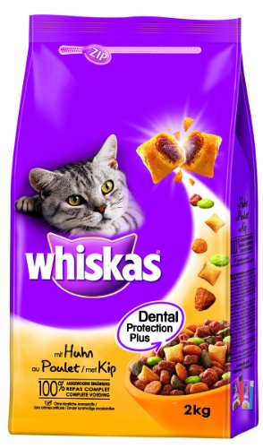 Preisvergleich Produktbild Whiskas Trocken Adult mit Huhn, 1er Pack (1 x 2 kg)