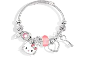 BSNRDX llo Kty Girl Bracelets 1 Piece Bracelet Friendship Bracelet Jewellery Friendship Bracelet Animal Bracelet for Girl Gift for Birthday Party Birthday Party Gift Party Accessories
